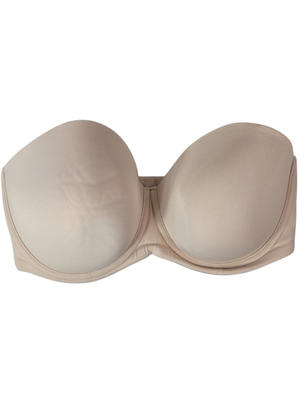Wacoal Red Carpet Strapless Bra Tan Beige 38G Full Coverage Underwire 854119